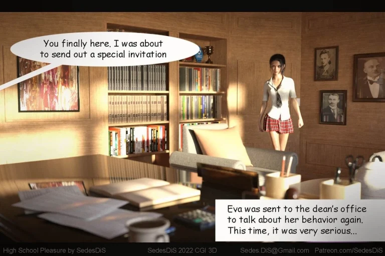 High School Pleasure porn comic picture 2