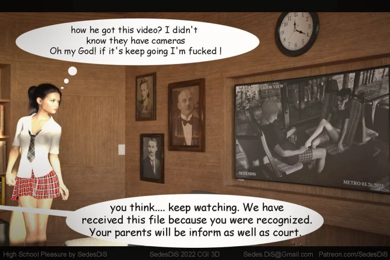 High School Pleasure porn comic picture 9