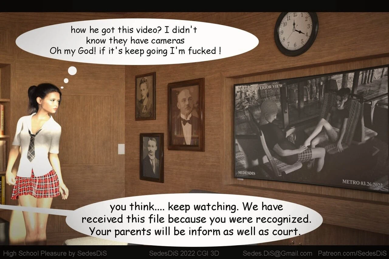 High School Pleasure porn comic picture 9