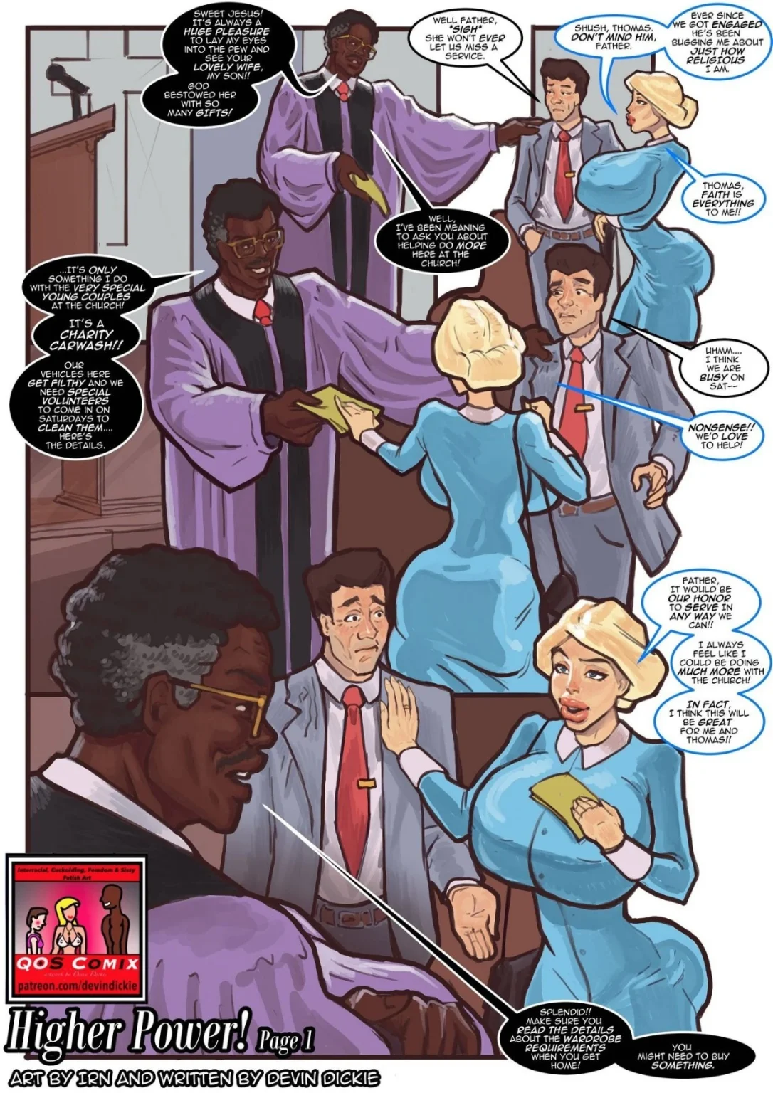 Higher Power porn comic picture 1