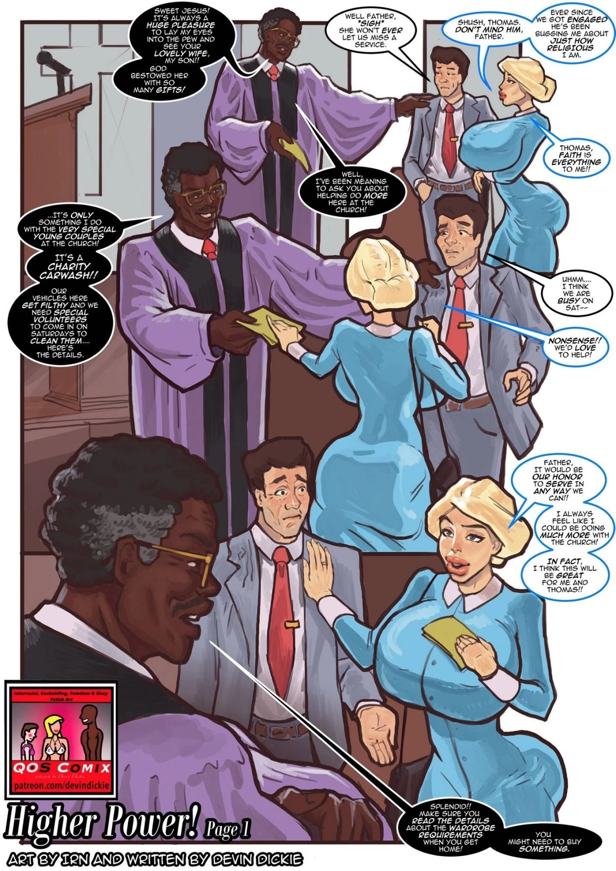 Higher Power porn comic picture 1