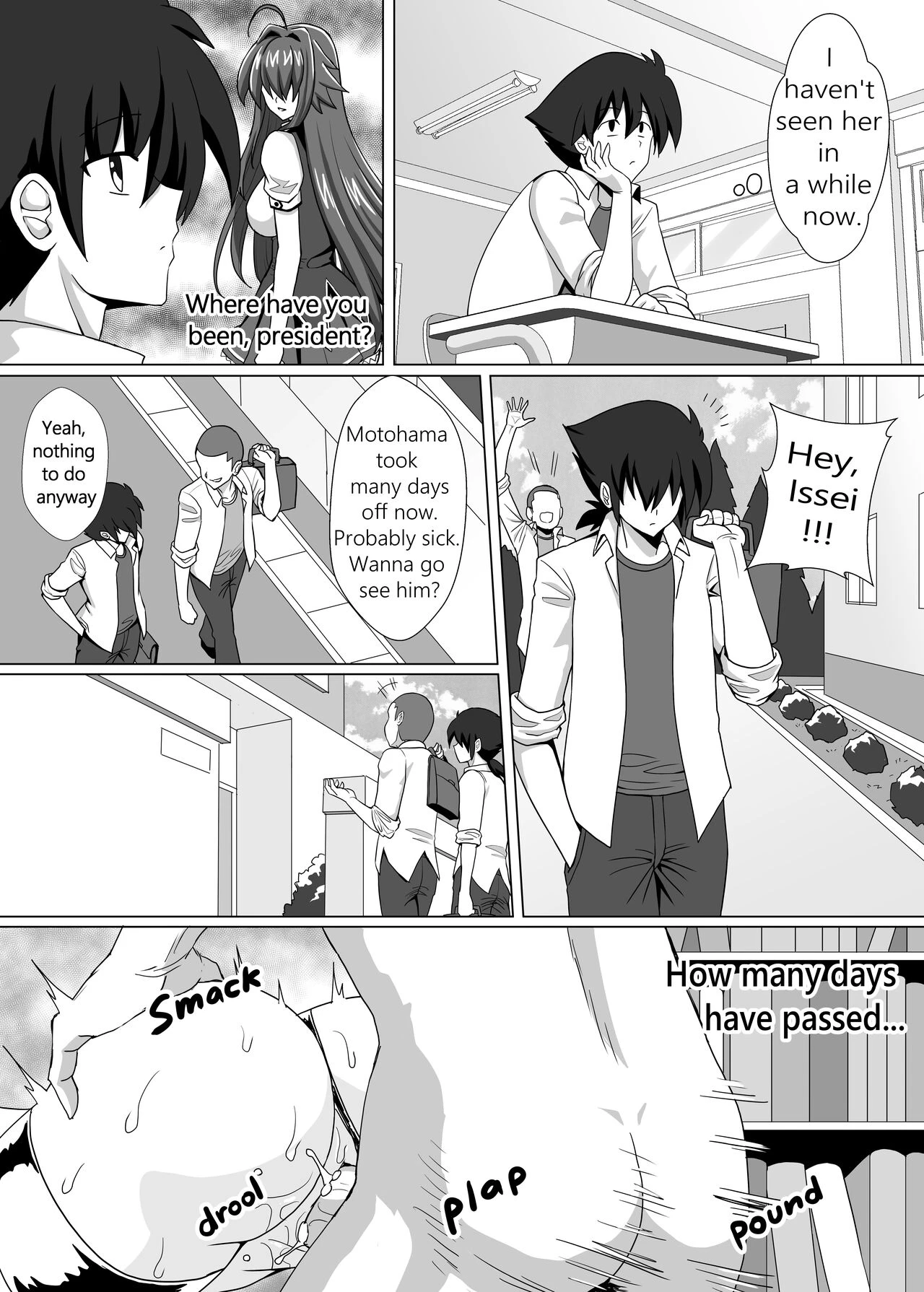 Highschool DxD porn comic picture 25
