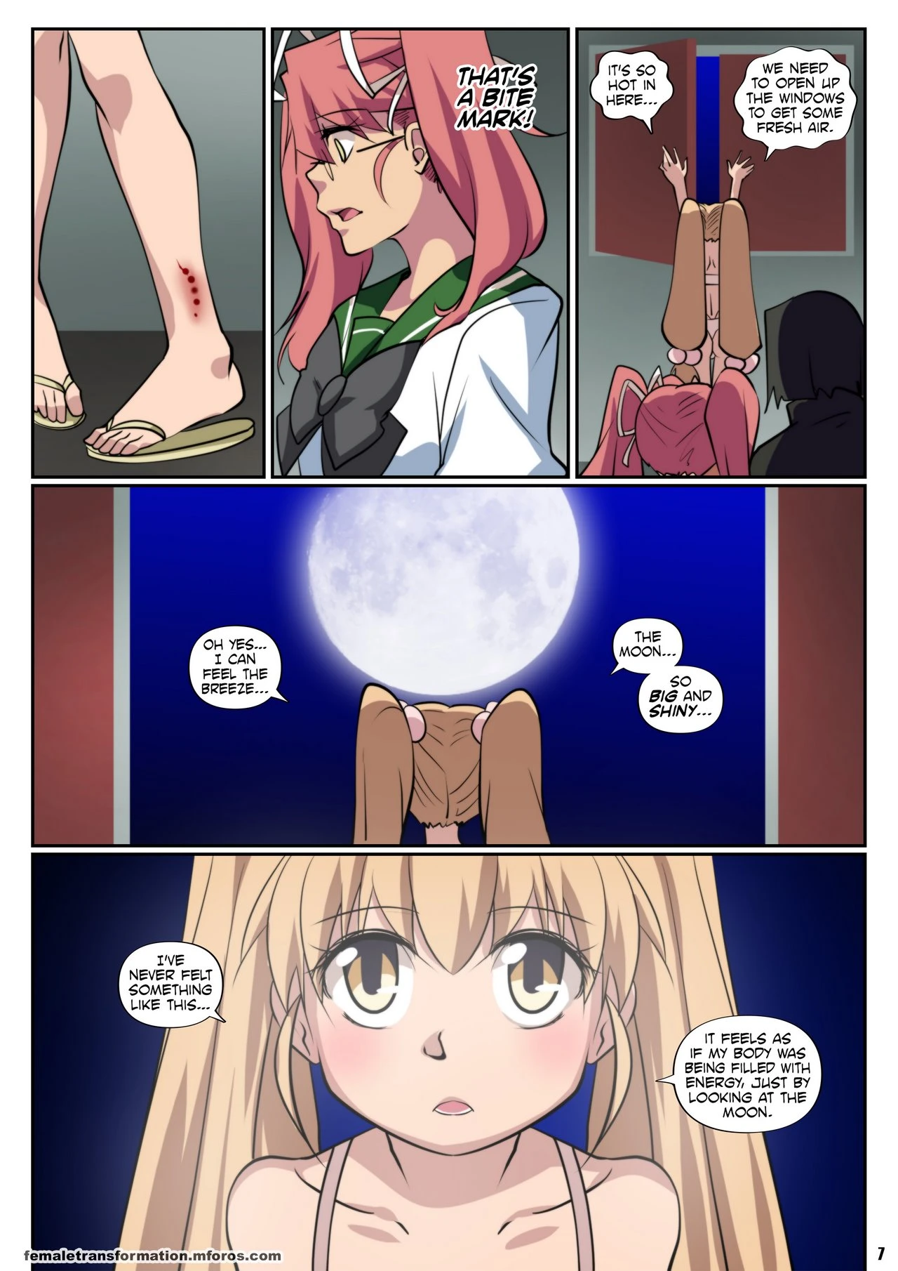 Highschool of the Werewolf 2 porn comic picture 10