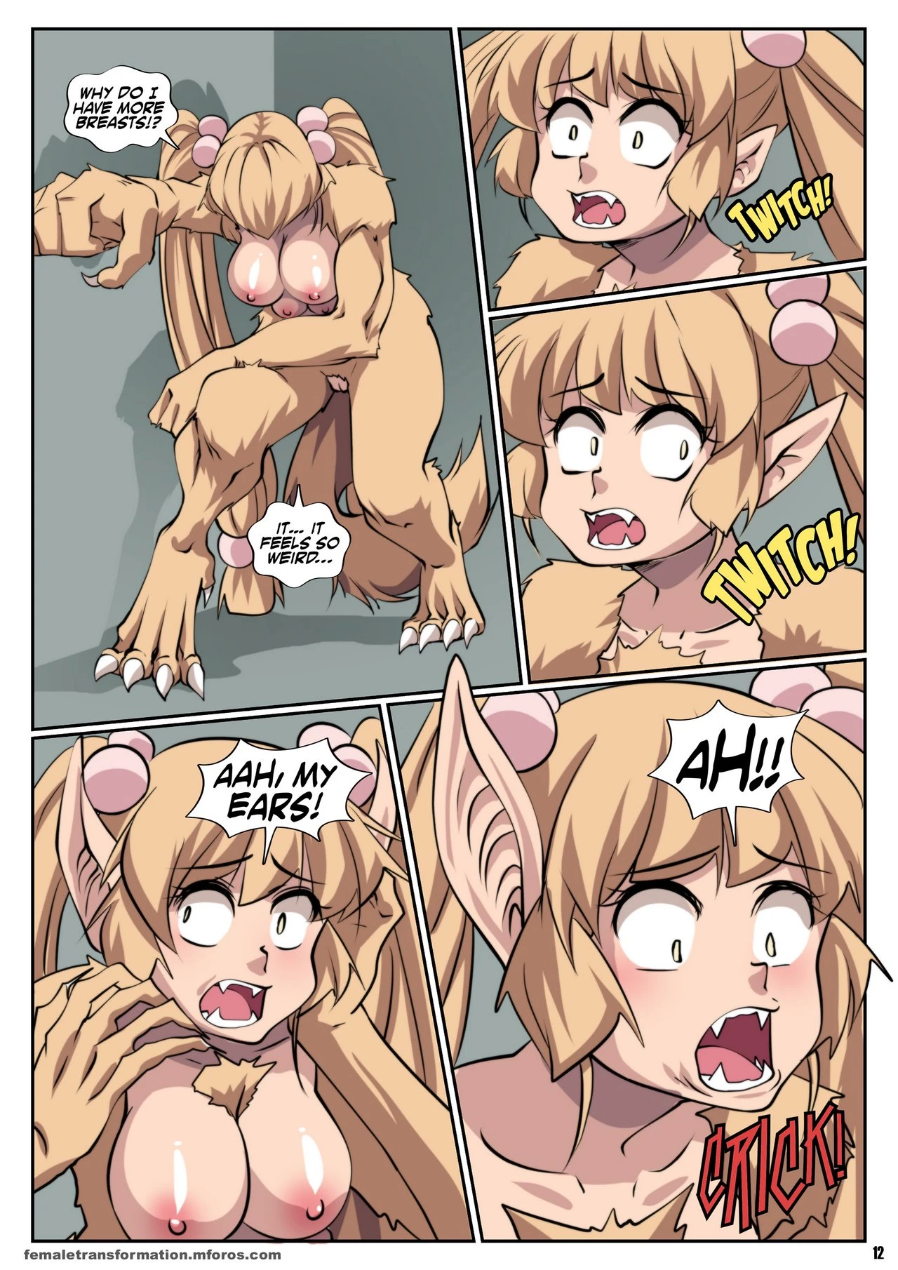 Highschool of the Werewolf 2 porn comic picture 15