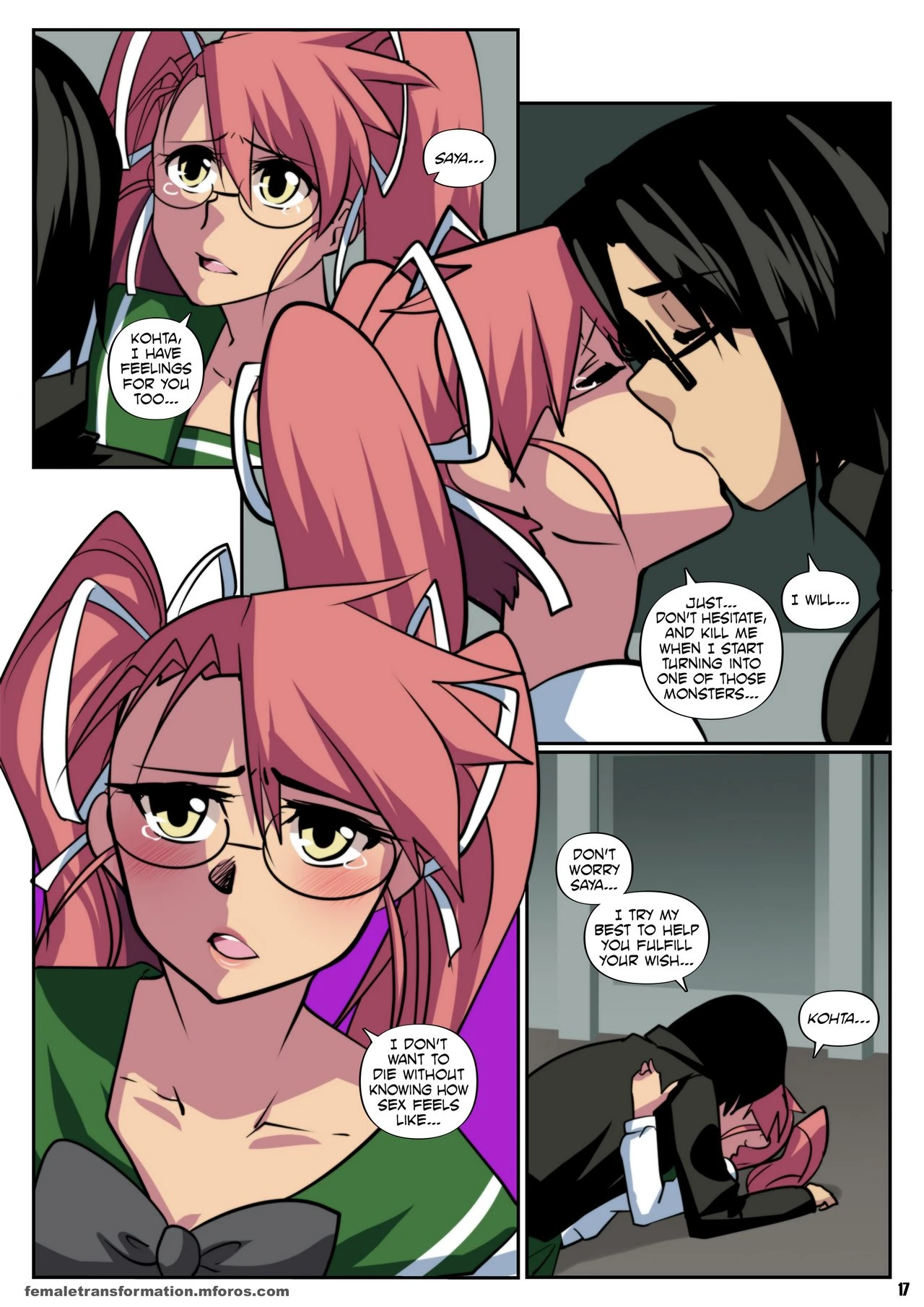 Highschool of the Werewolf 2 porn comic picture 20