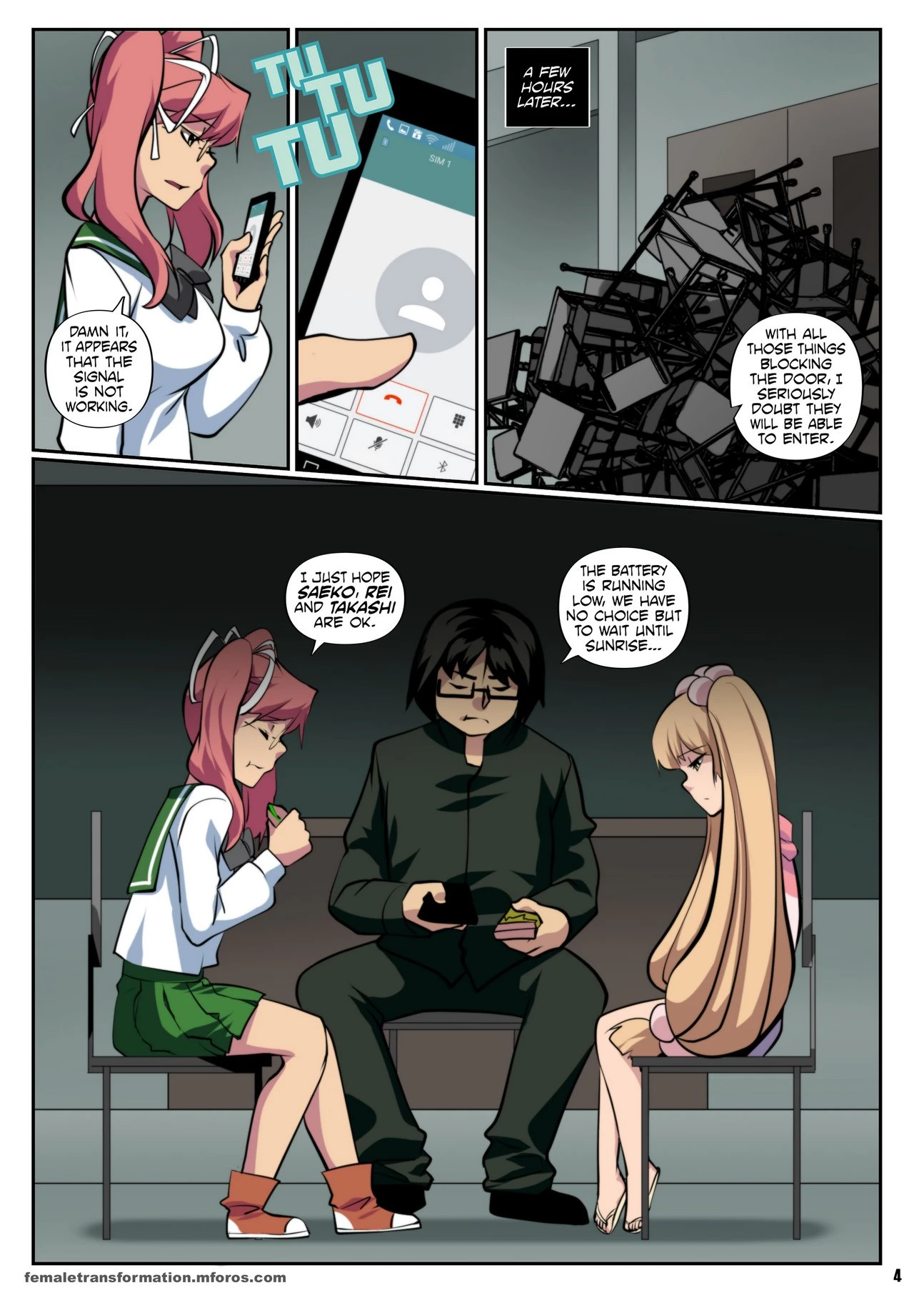 Highschool of the Werewolf 2 porn comic picture 7