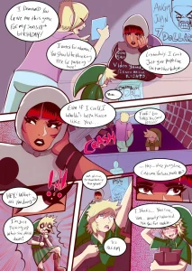 Hijab Gamestop GF porn comic picture 1