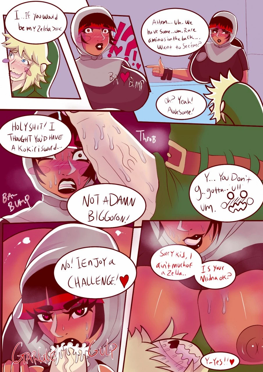 Hijab Gamestop GF porn comic picture 2