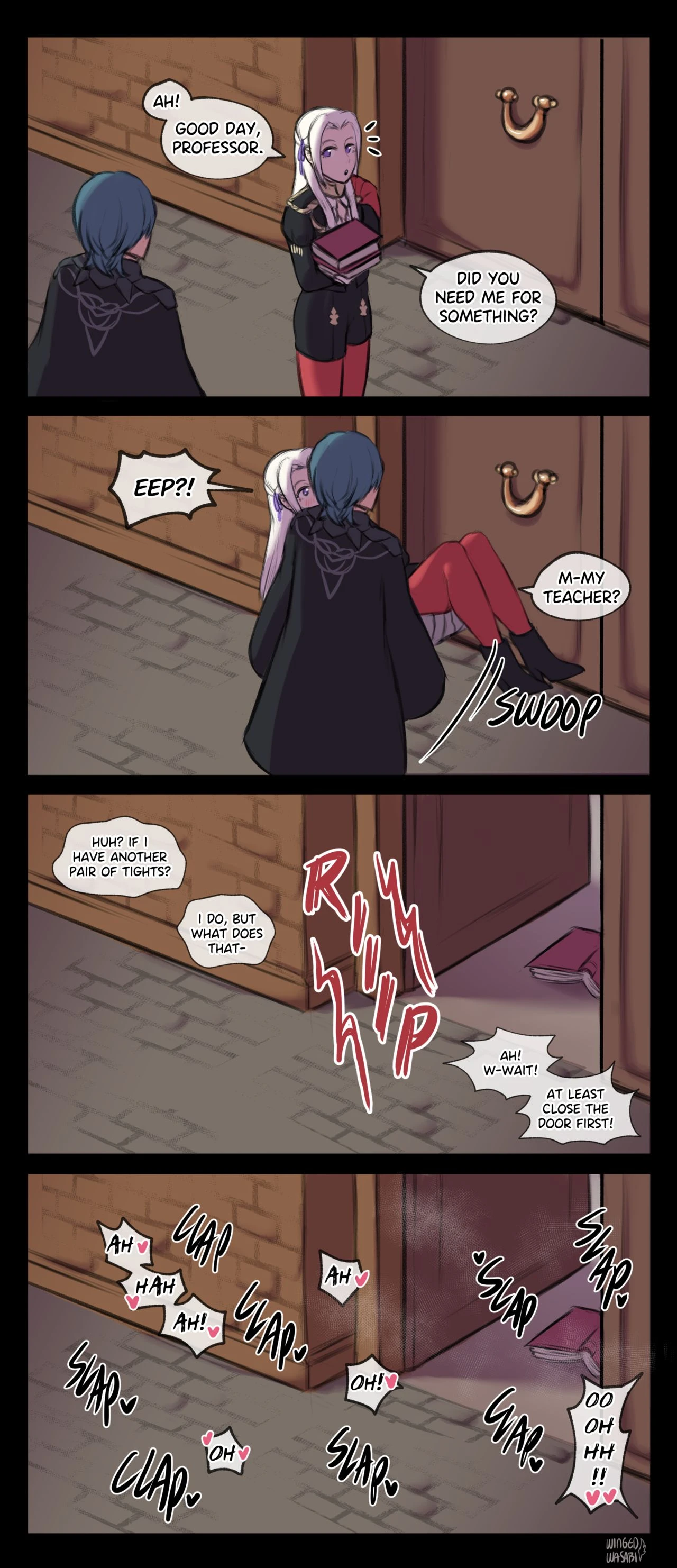 Hilda & Edelgard porn comic picture 6