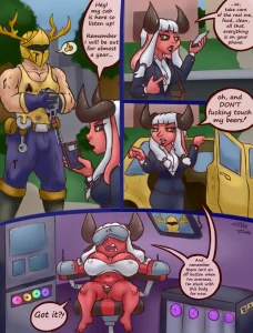 Hilda's Work Trip porn comic picture 1