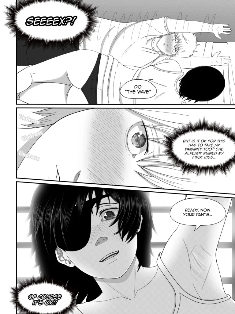 Himeno x Denji porn comic picture 6