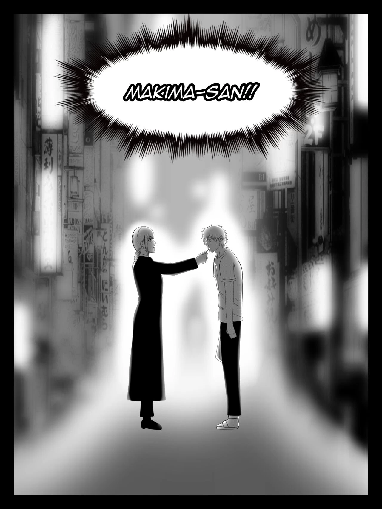 Himeno x Denji porn comic picture 9