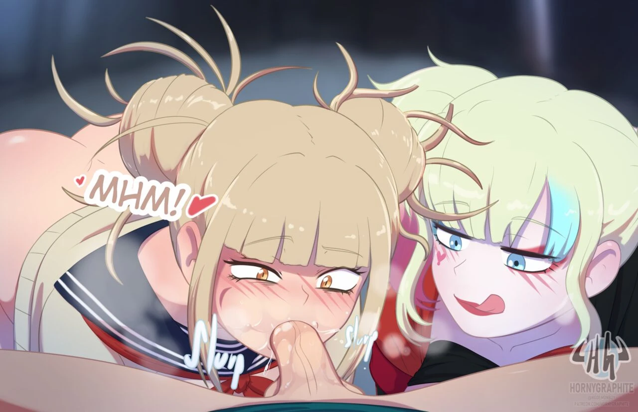 Himiko x Harley x Deku porn comic picture 3