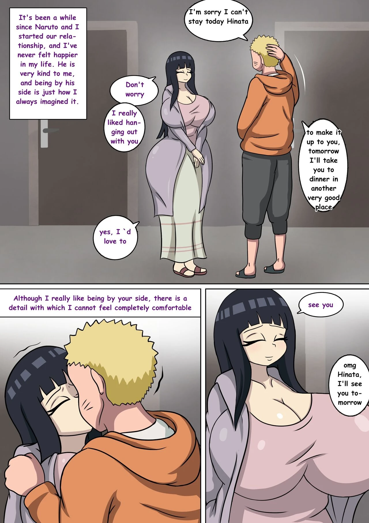 Hinata's Secret porn comic picture 2