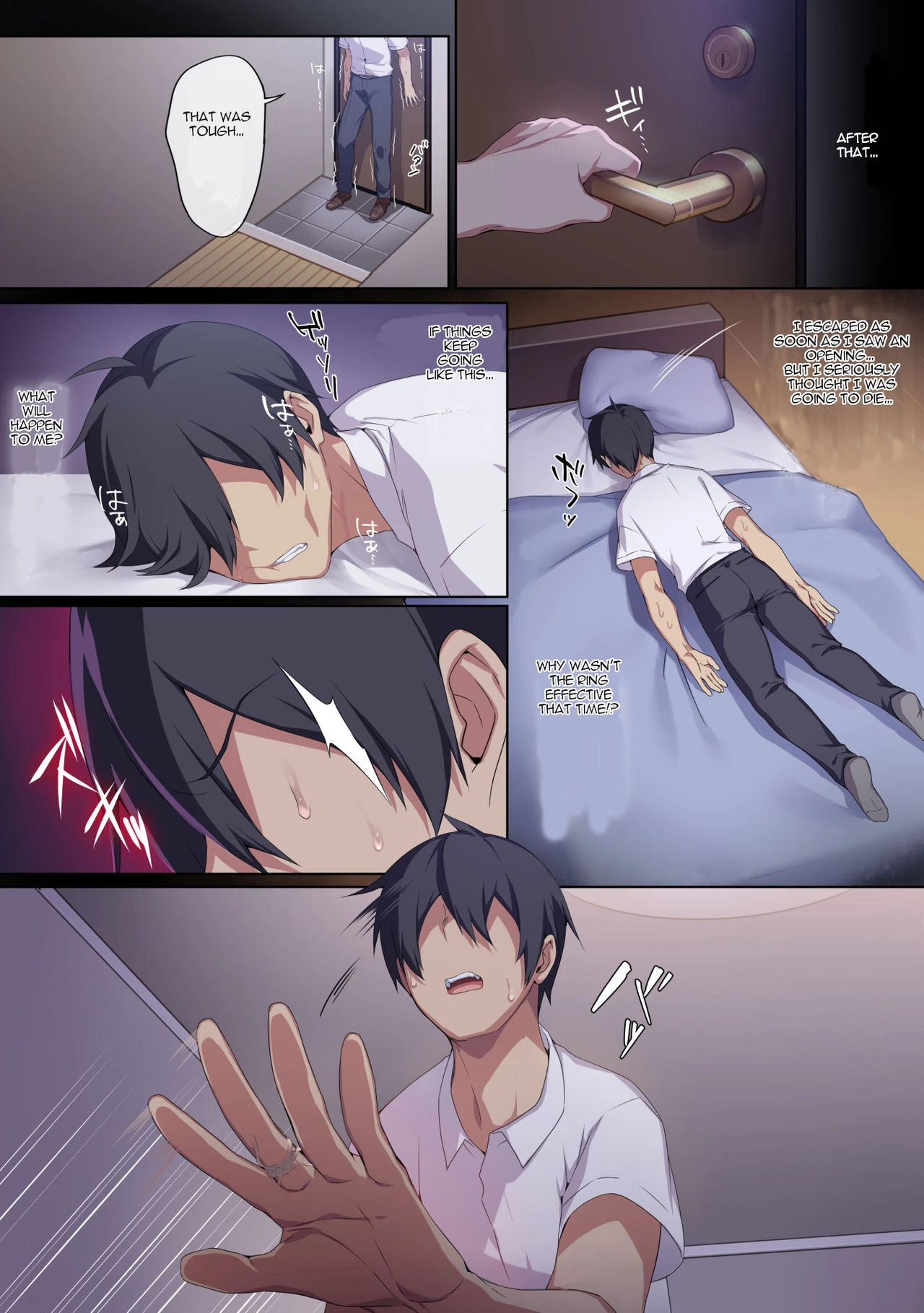 Hitozukiai ga Nigate na Miboujin no Yukionna-san to Noroi no Yubiwa porn comic picture 69