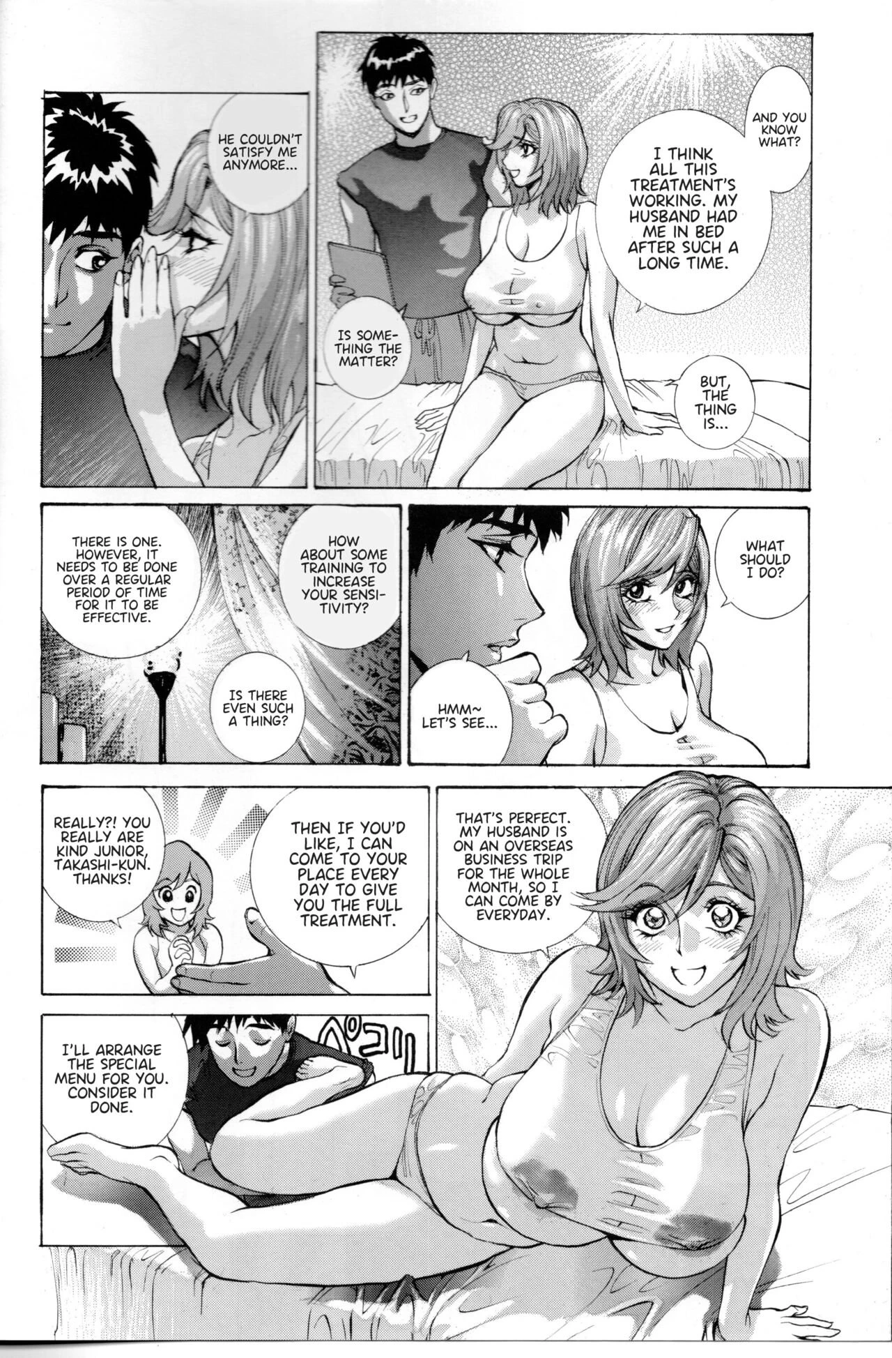 Hitozuma Riko o Ore no Mesu ni Suru. porn comic picture 3