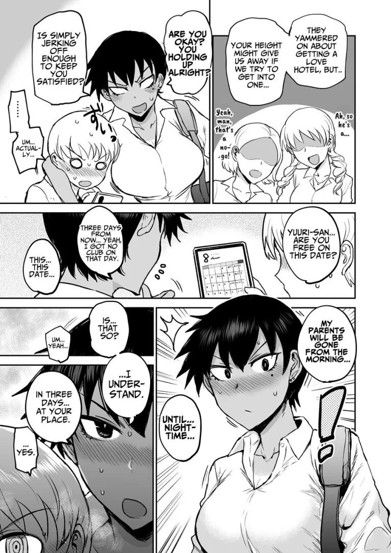 Hiyake de Kanojyo - My lover with tanned skin. | Big Tanned Girlfriend porn comic picture 4