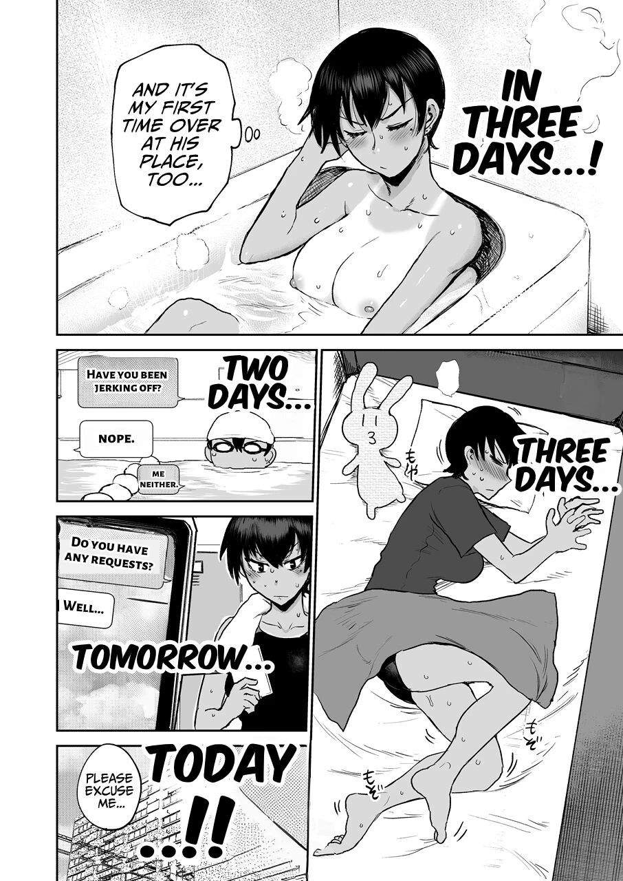 Hiyake de Kanojyo - My lover with tanned skin. | Big Tanned Girlfriend porn comic picture 5