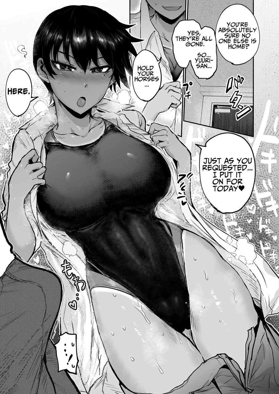 Hiyake de Kanojyo - My lover with tanned skin. | Big Tanned Girlfriend porn comic picture 6