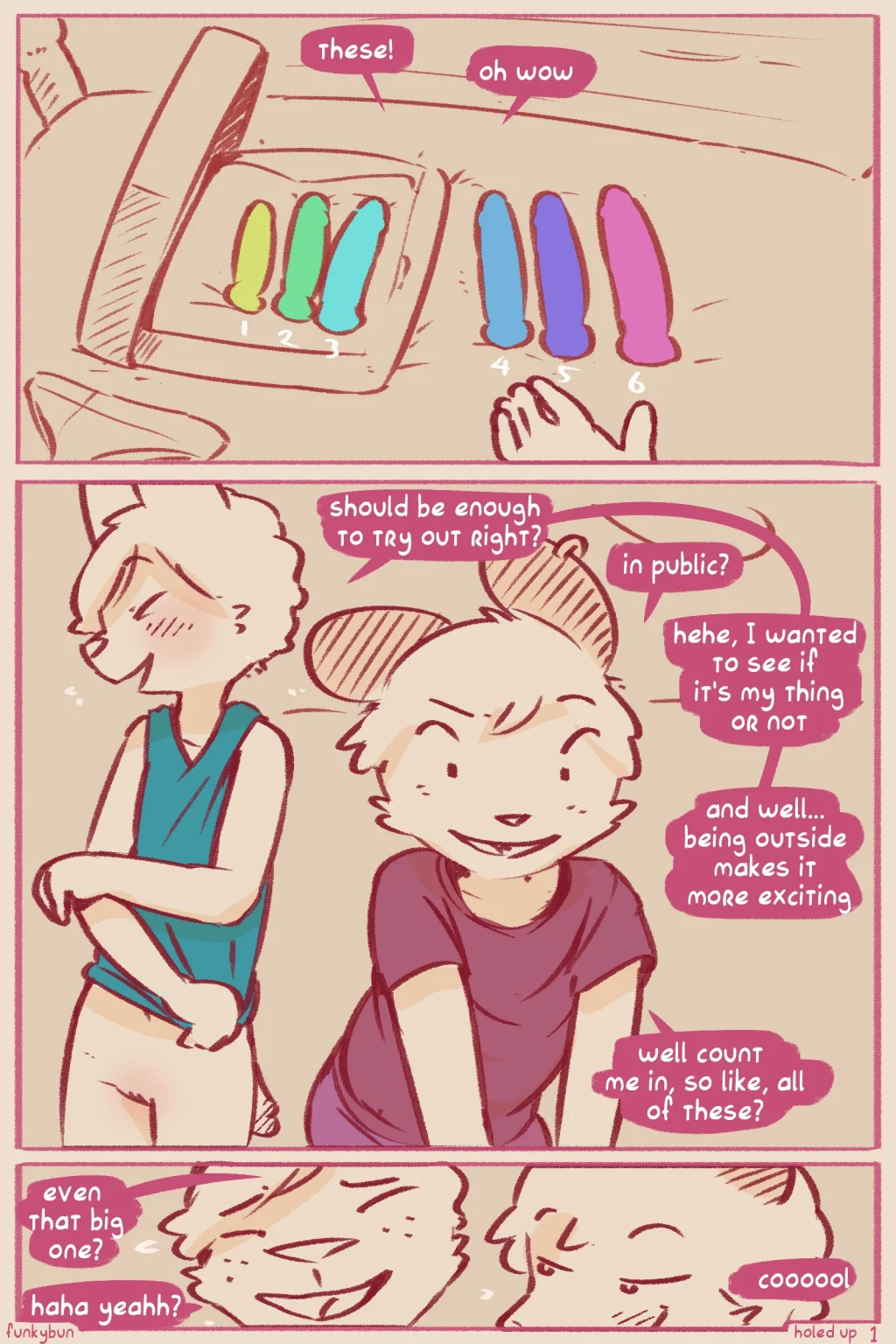 Holed Up porn comic picture 1