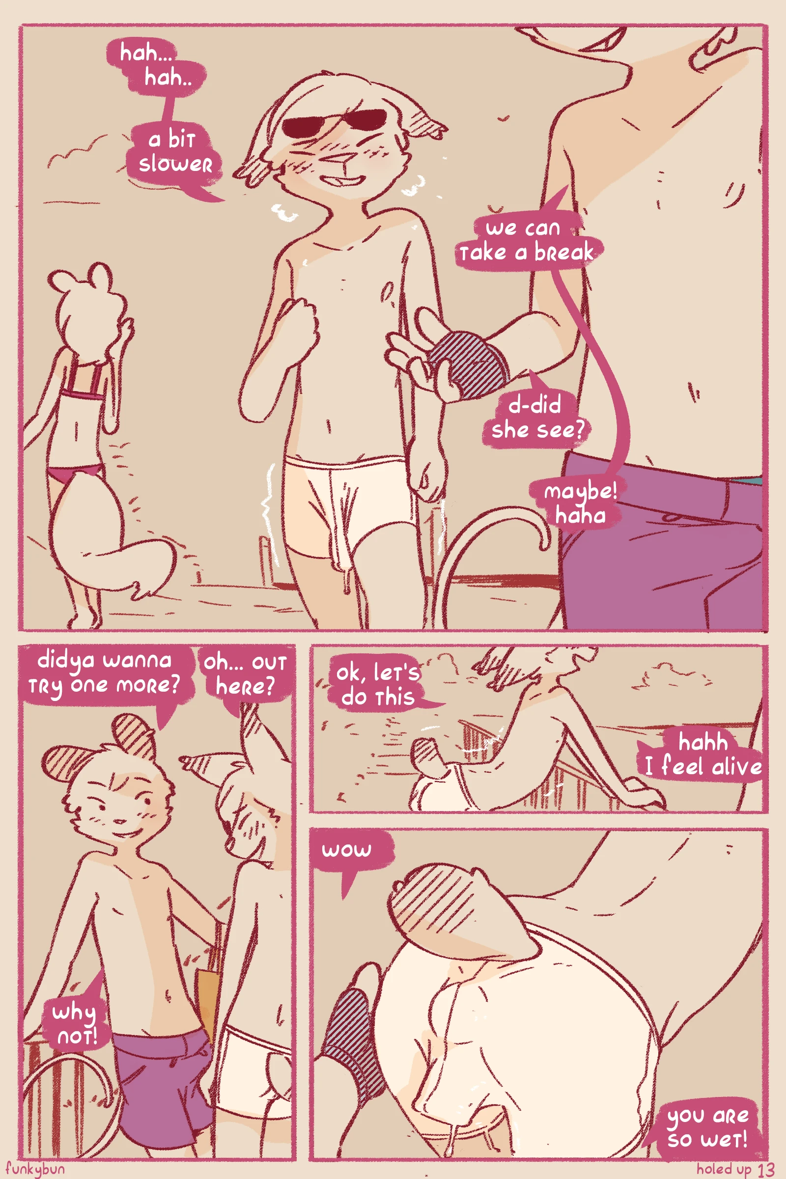 Holed Up porn comic picture 13