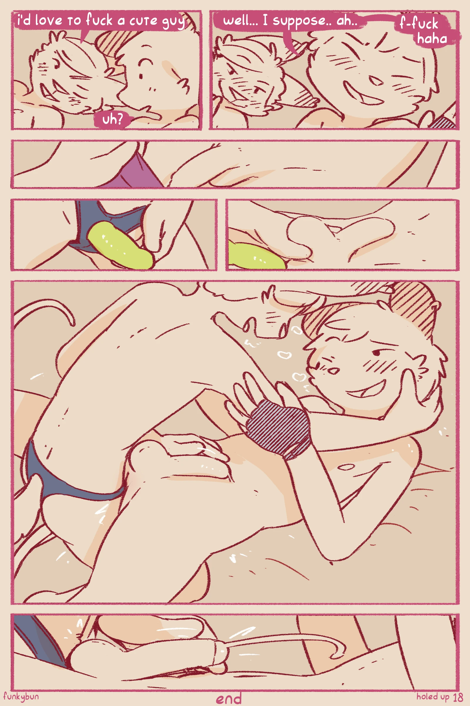 Holed Up porn comic picture 18