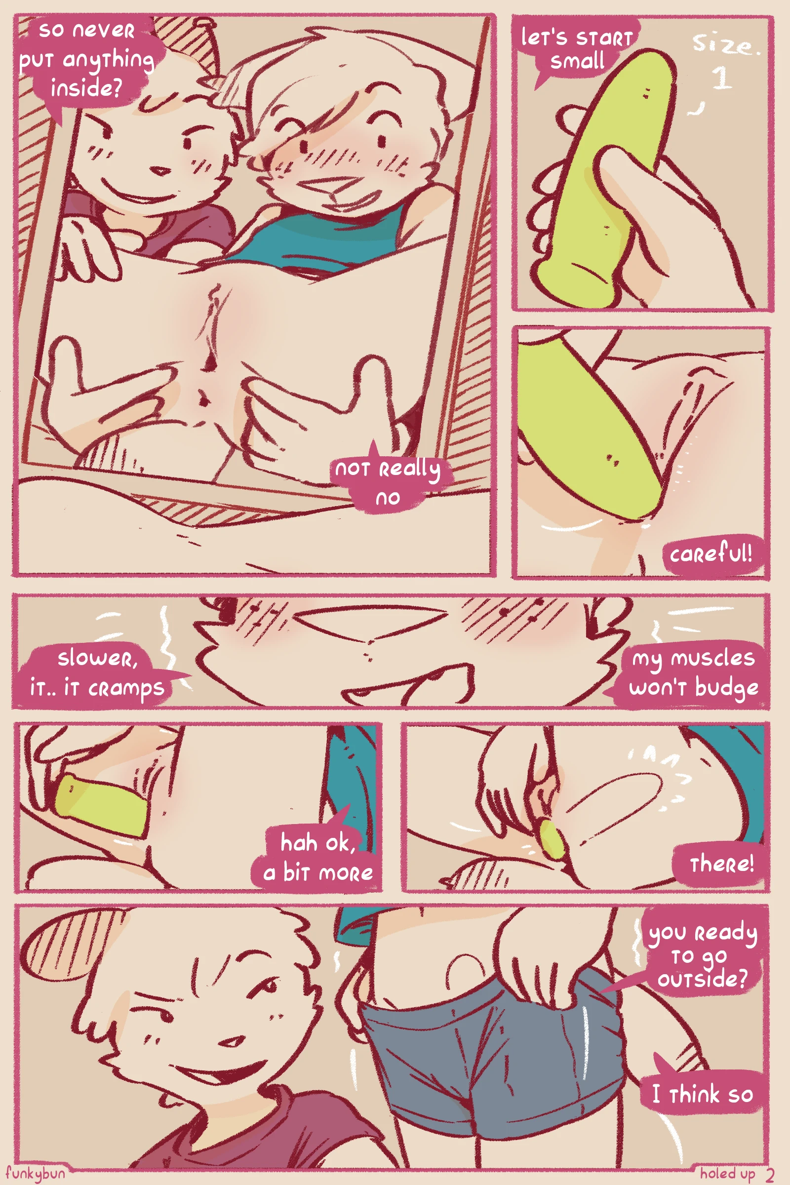 Holed Up porn comic picture 2