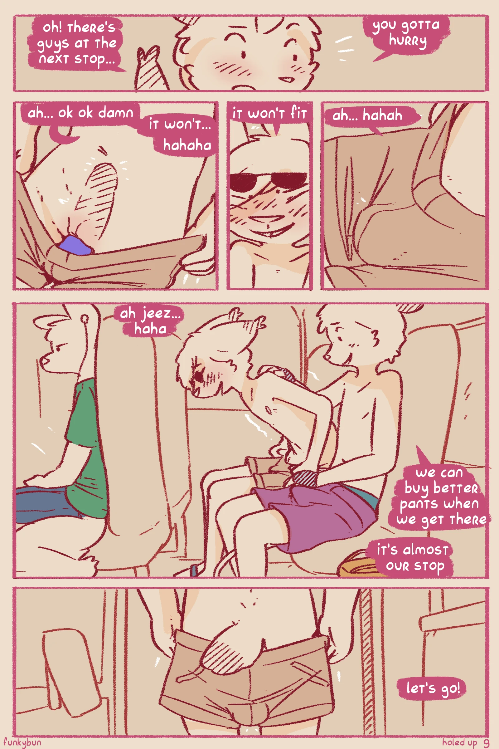 Holed Up porn comic picture 9