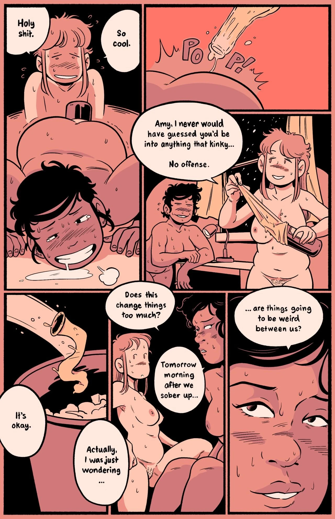 Holiday Hookup porn comic picture 14