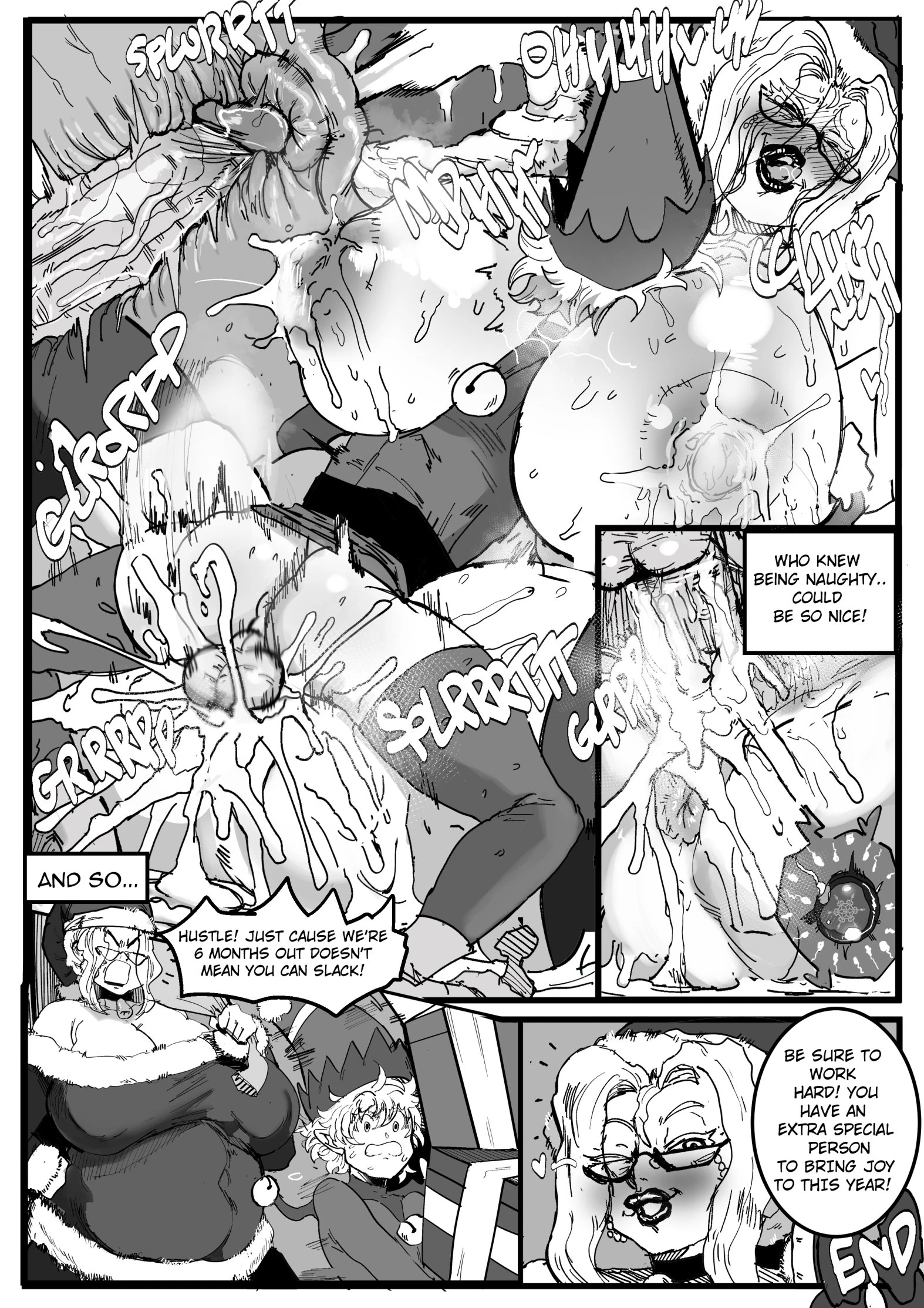 Holiday porn comic picture 4