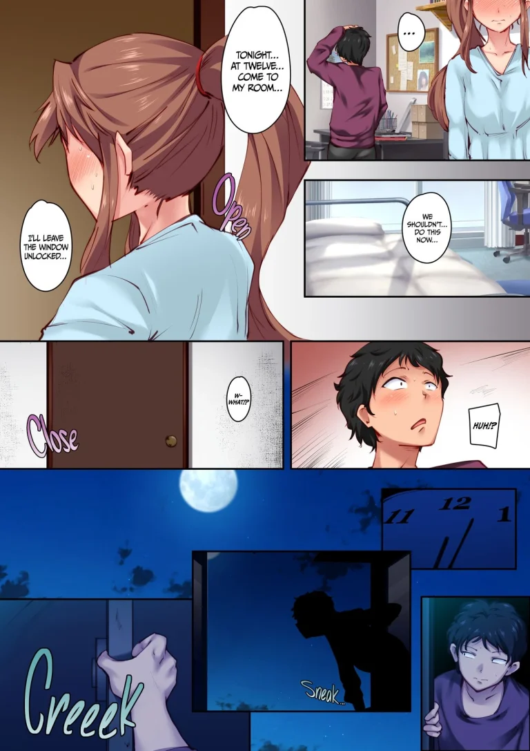 Home Alone Romp with my Childhood Friend porn comic picture 14