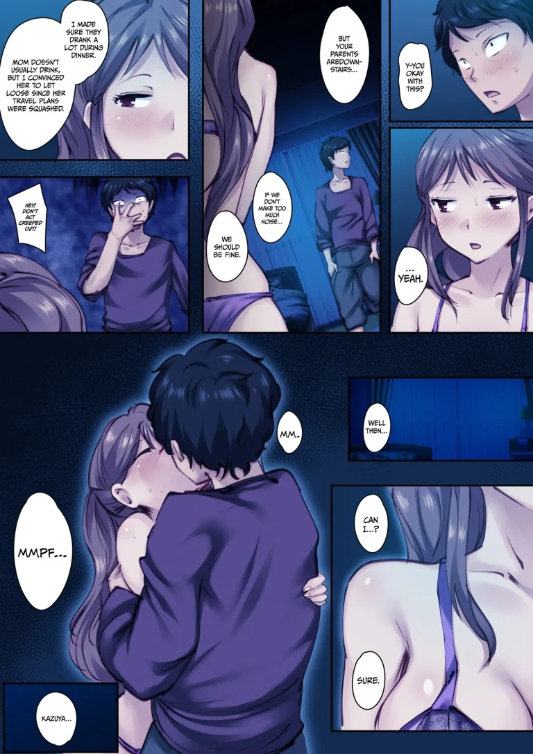 Home Alone Romp with my Childhood Friend porn comic picture 16