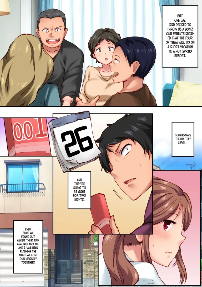 Home Alone Romp with my Childhood Friend porn comic picture 5