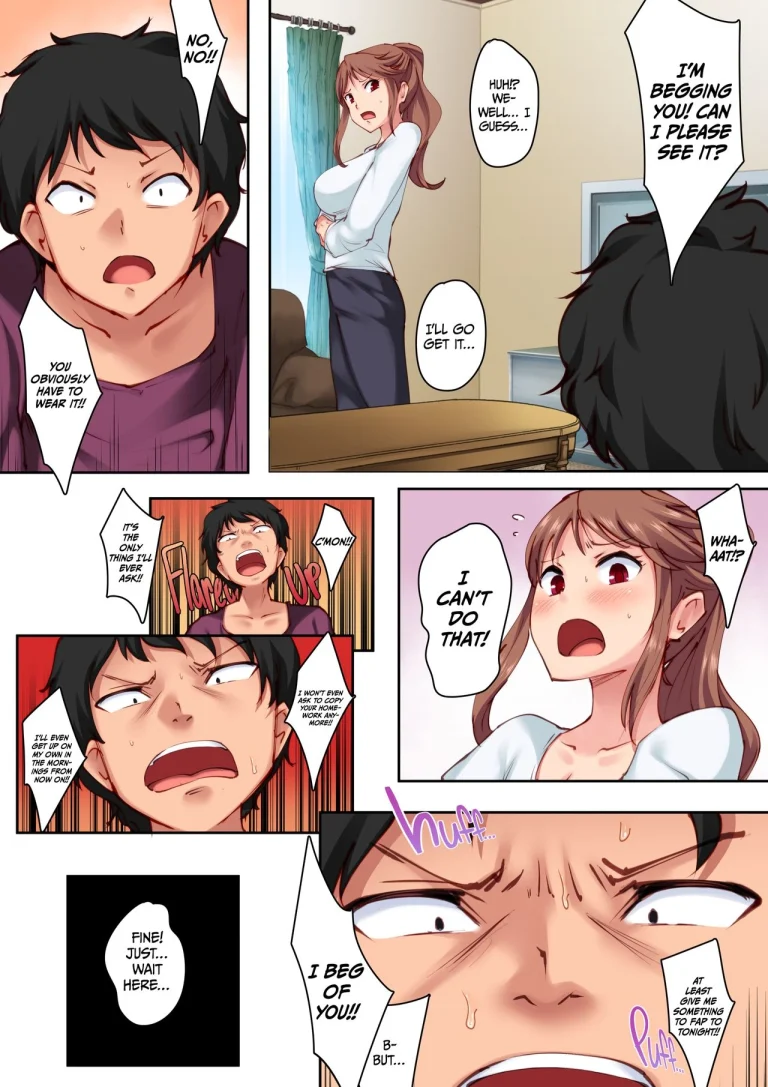 Home Alone Romp with my Childhood Friend porn comic picture 8