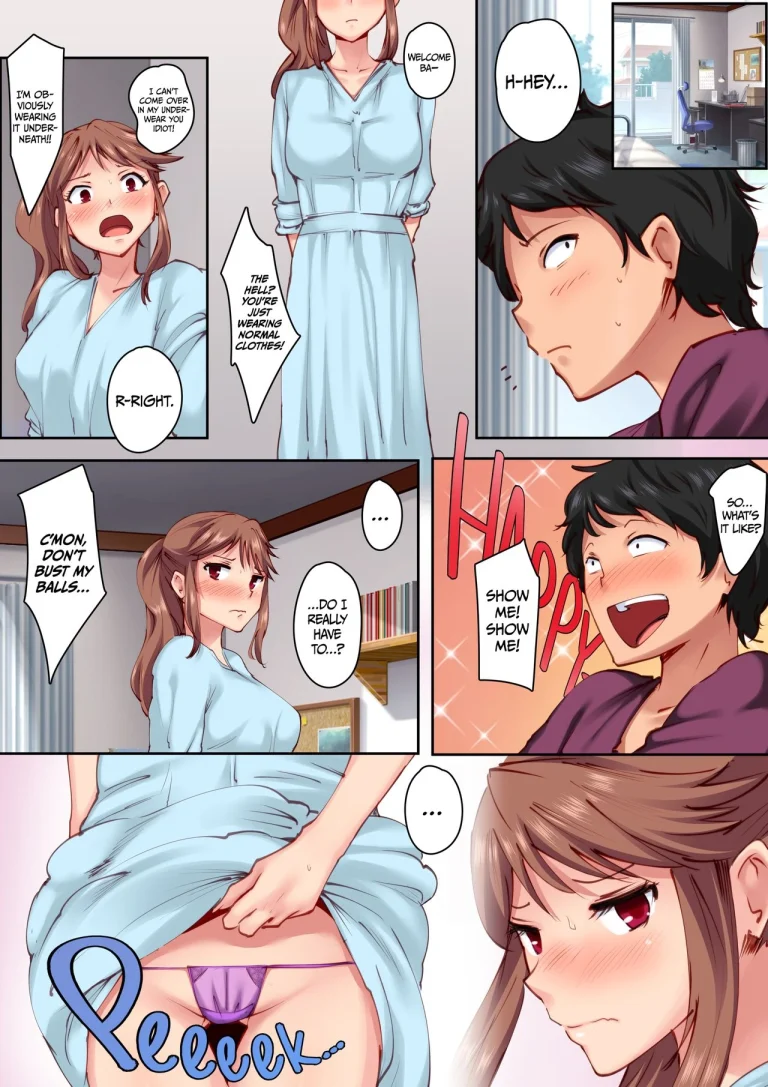 Home Alone Romp with my Childhood Friend porn comic picture 9
