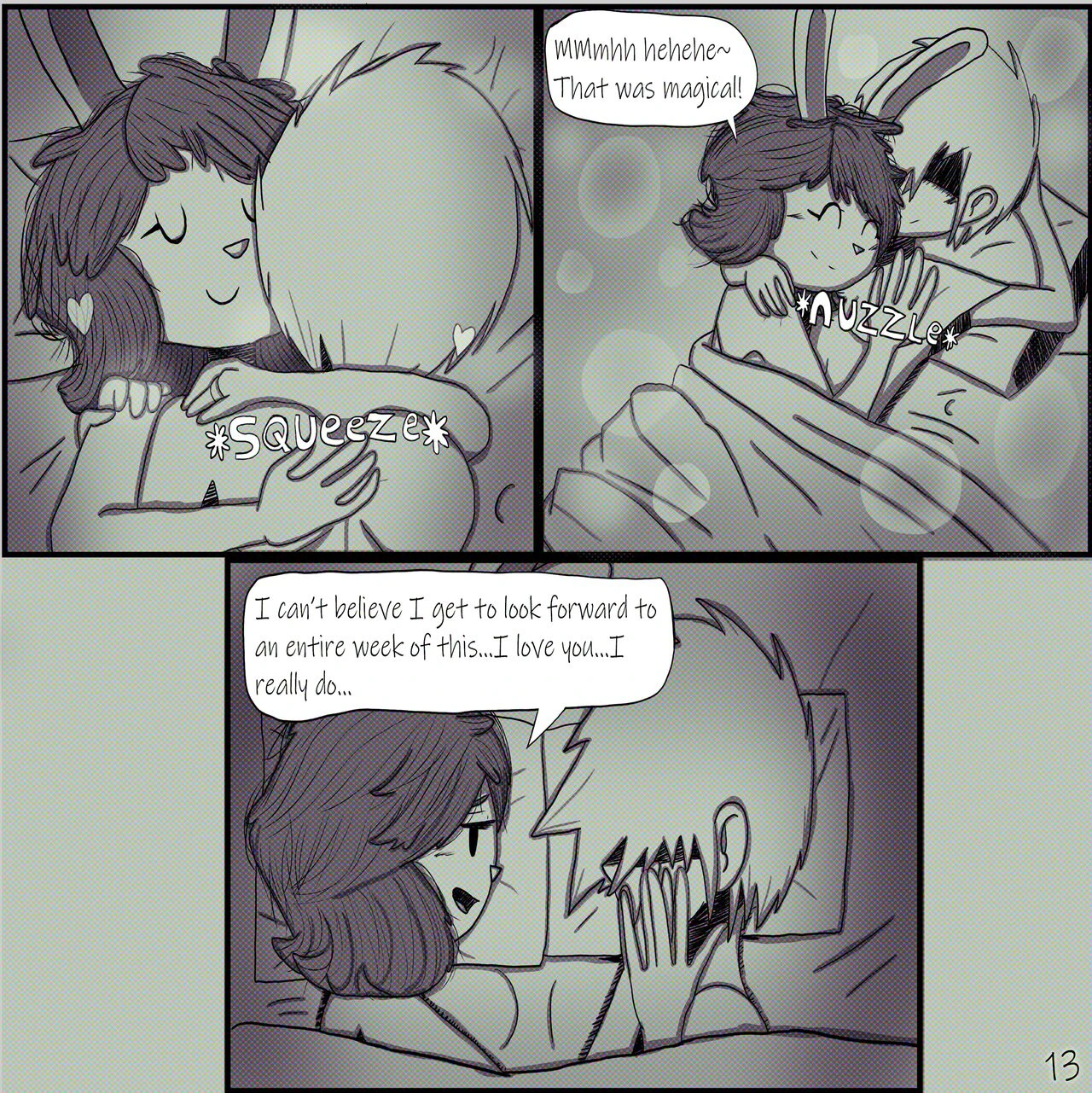 HOME BUNNY porn comic picture 14