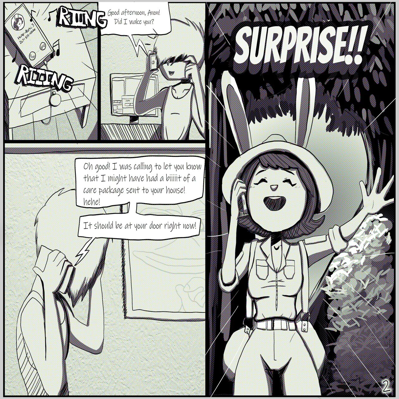 HOME BUNNY porn comic picture 3