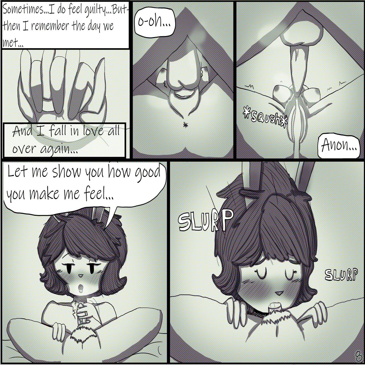 HOME BUNNY porn comic picture 9