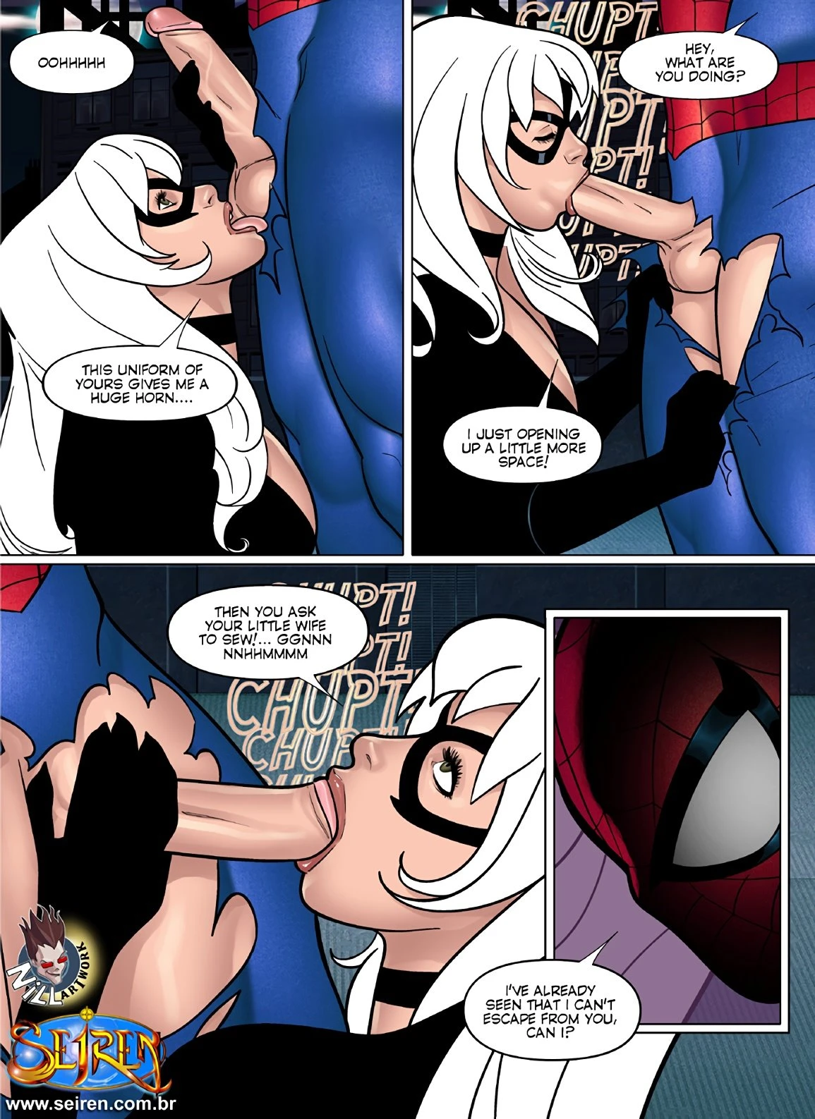 Homem-Aranha porn comic picture 15