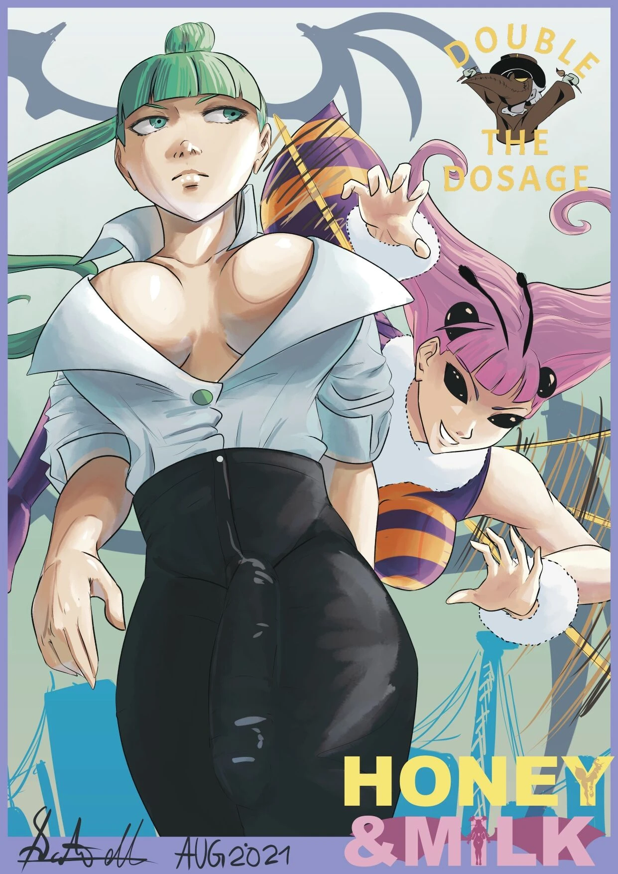 Honey and milk porn comic picture 1