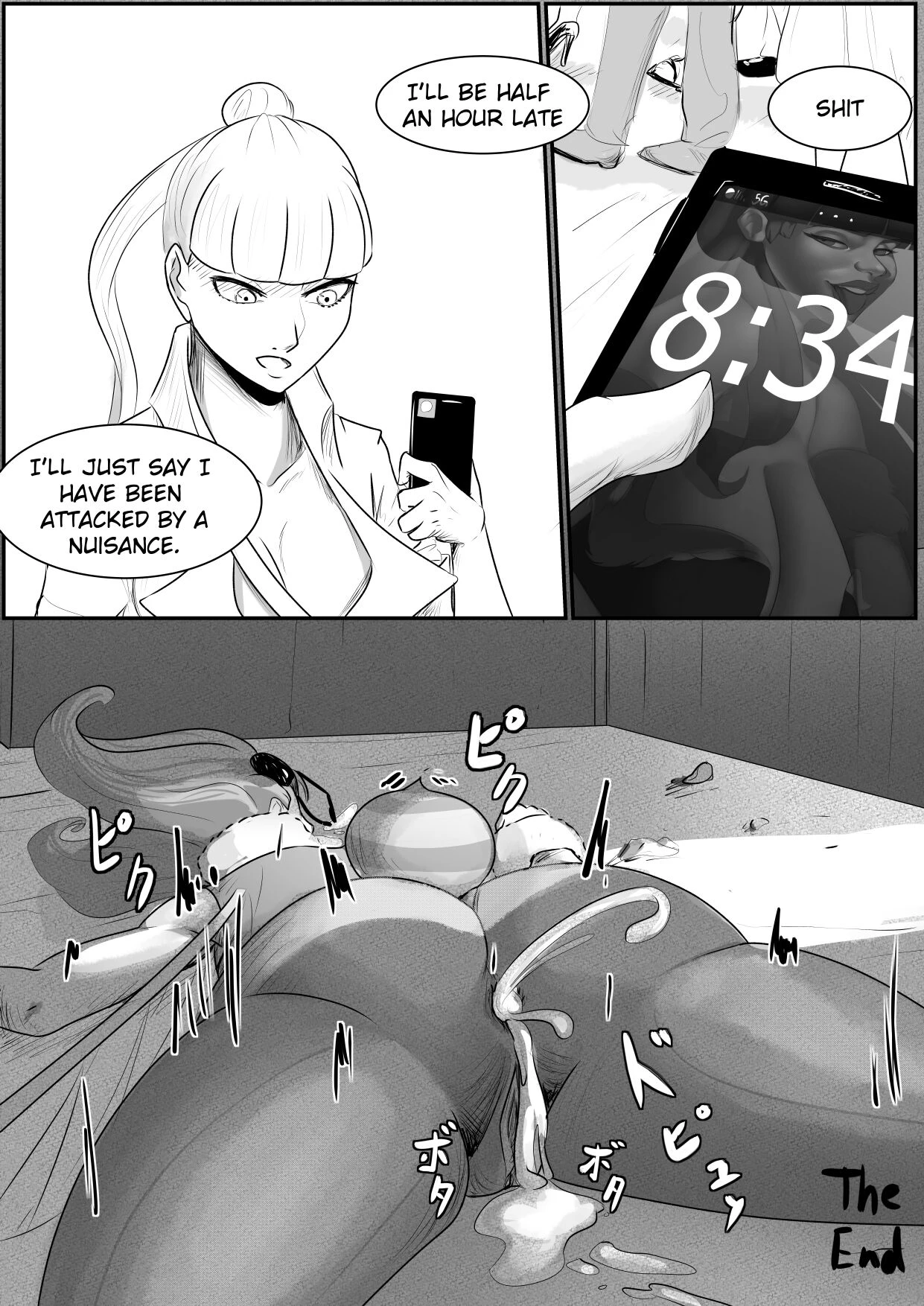 Honey and milk porn comic picture 33