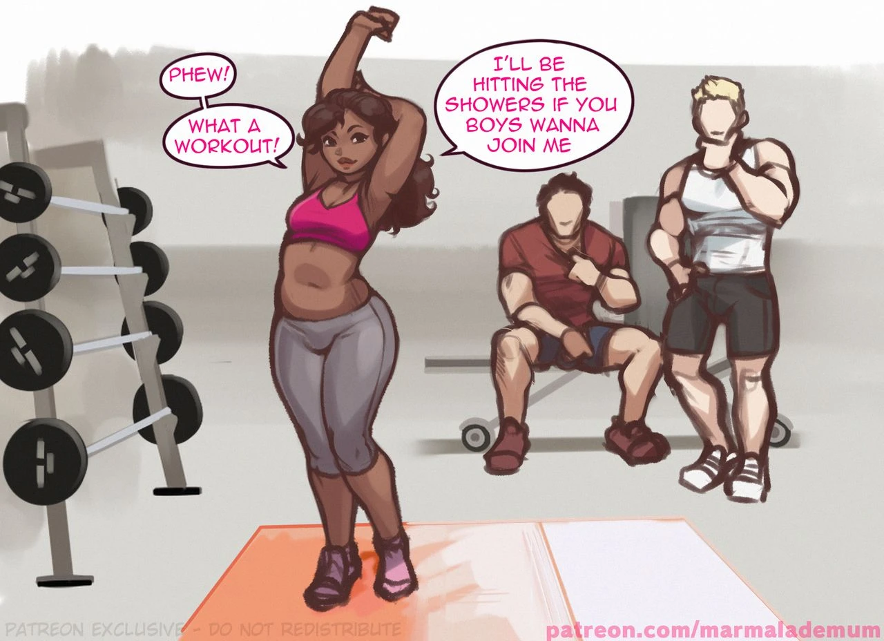 Honey Shower porn comic picture 1