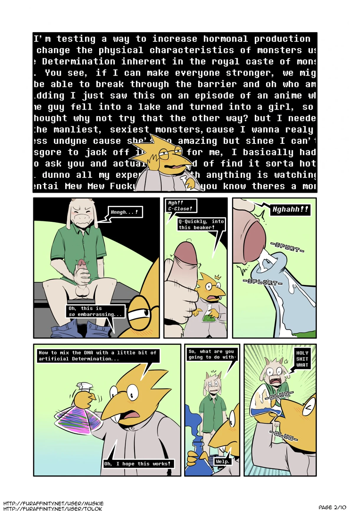 Hopes And Dreemurrs 3 porn comic picture 2