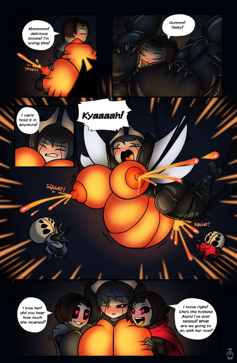 Horny Knight: Nivid's Glowing Troubles porn comic picture 5