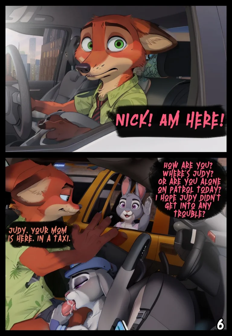 Horny Police porn comic picture 6