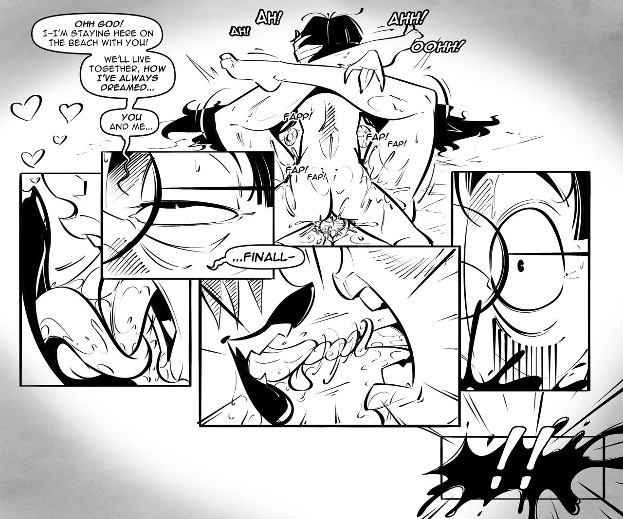 Horror Island porn comic picture 6