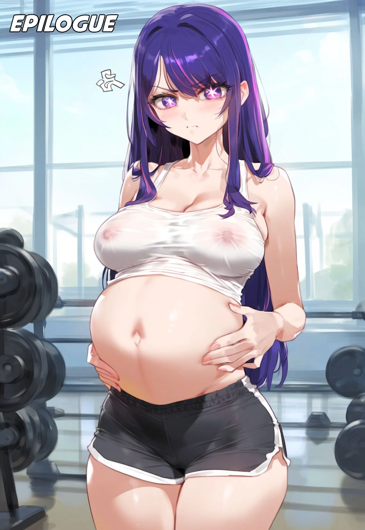 Hoshino Ai Stalked by Gym Creep porn comic picture 20