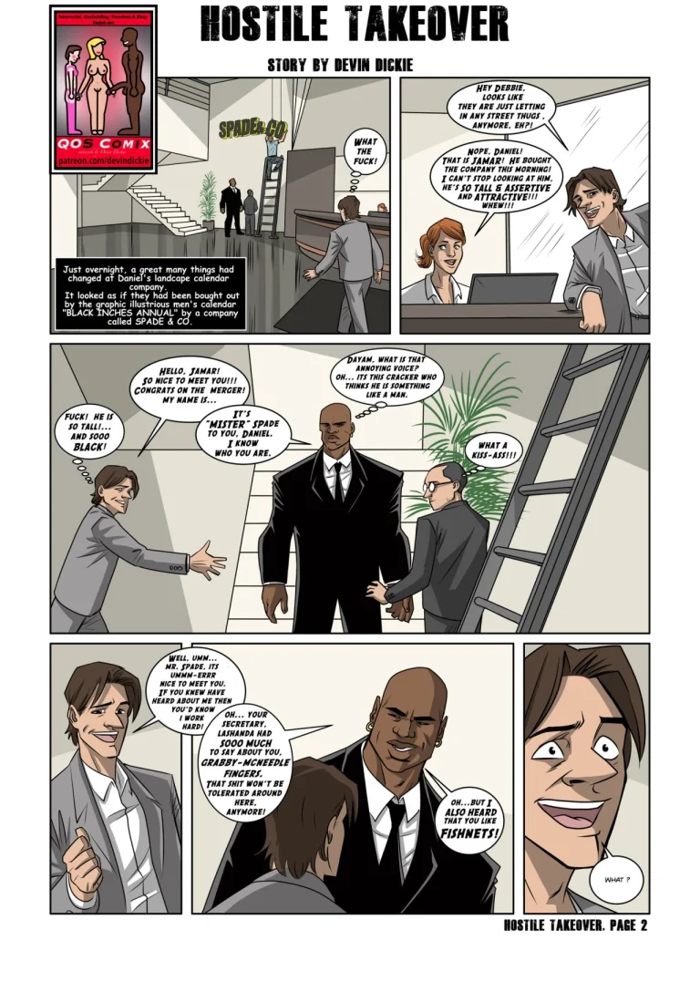 Hostile Takeover porn comic picture 4
