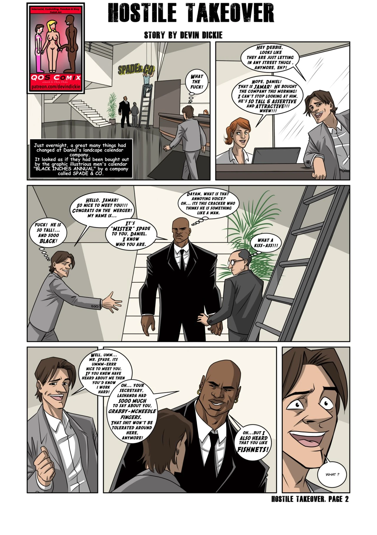 Hostile Takeover porn comic picture 4