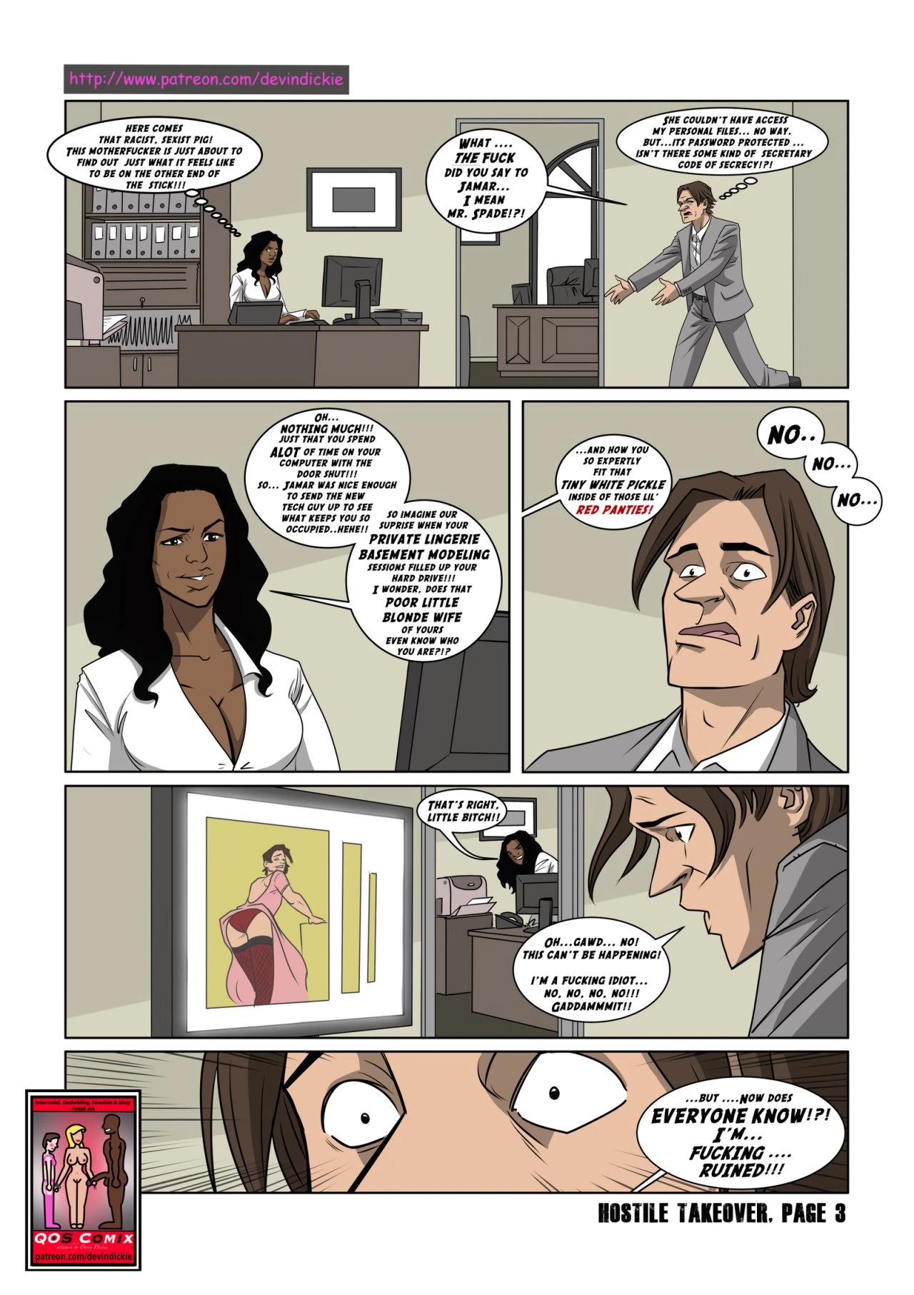 Hostile Takeover porn comic picture 5